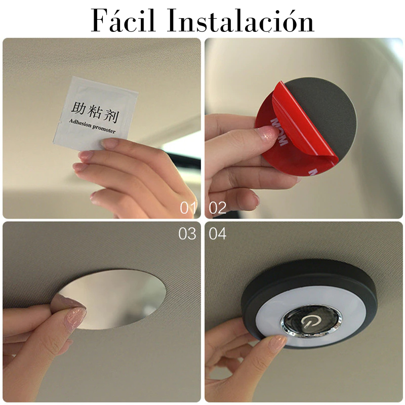 Luz nocturna para interior de Automóvil
