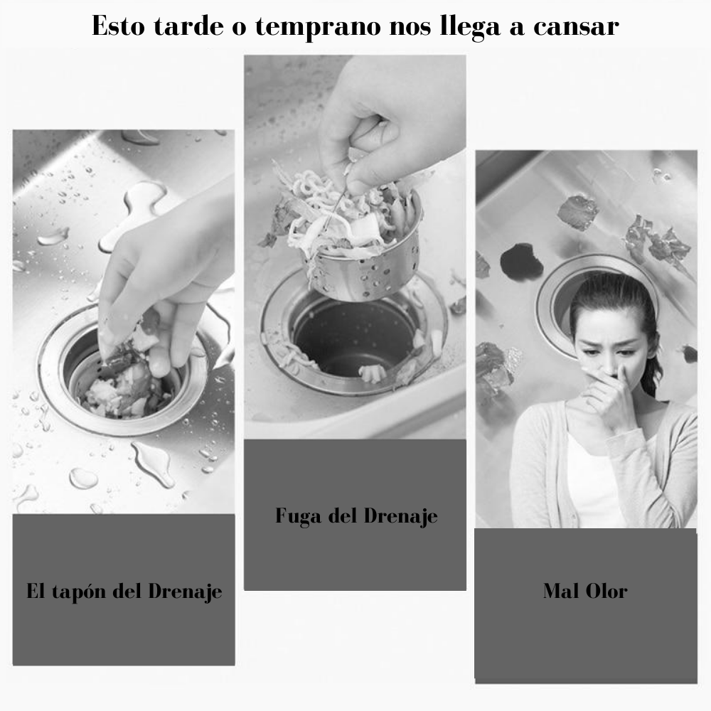 Filtro de malla Anti-obstrucción para fregadero