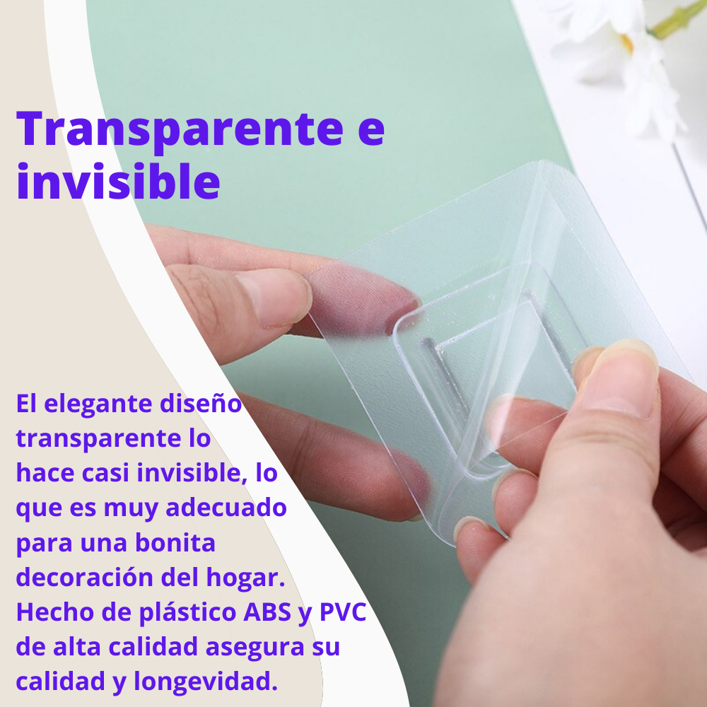 Gancho de pared adhesivo