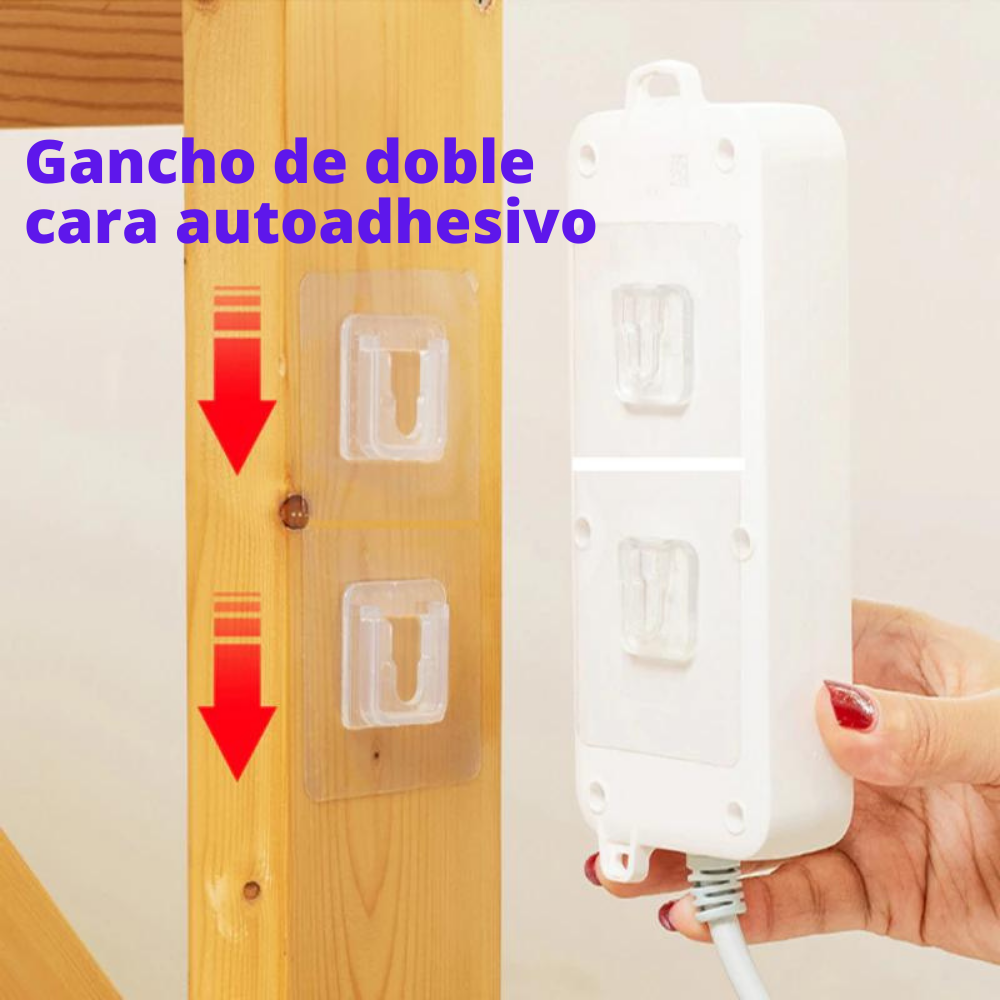 Gancho de pared adhesivo